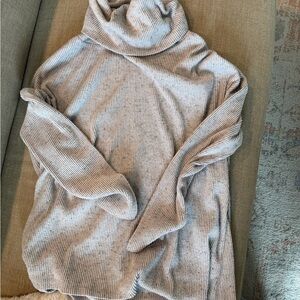 Dylan Ribbed Turtleneck Sweater